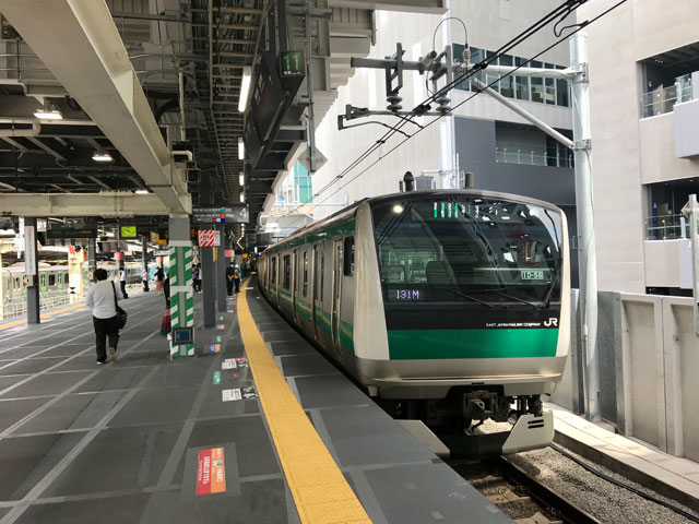 JR渋谷駅埼京線ホーム