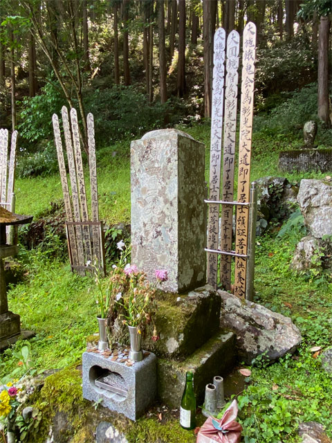 渋沢平九郎の墓・全洞院（越生）