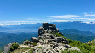 金峰山・朝日岳