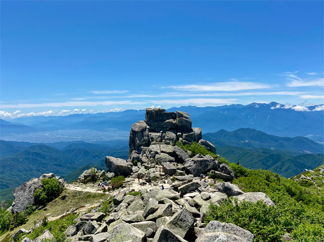 金峰山・朝日岳