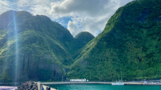 洞輪沢漁港(八丈島)