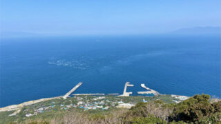 宮塚山展望台（利島）