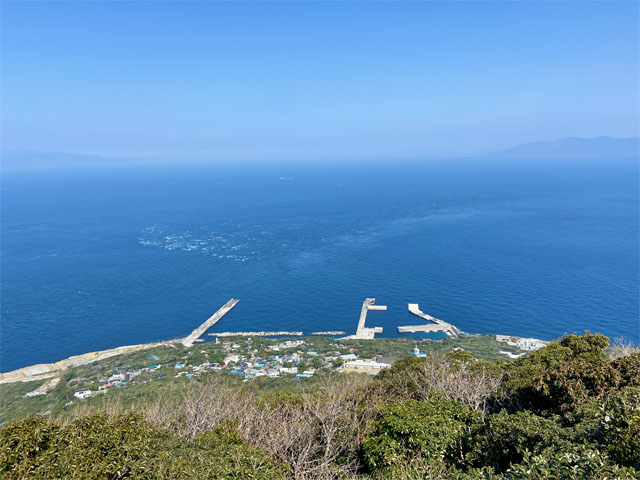 宮塚山展望台（利島）