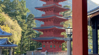 身延山久遠寺・五重塔