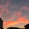 夏の夕焼け